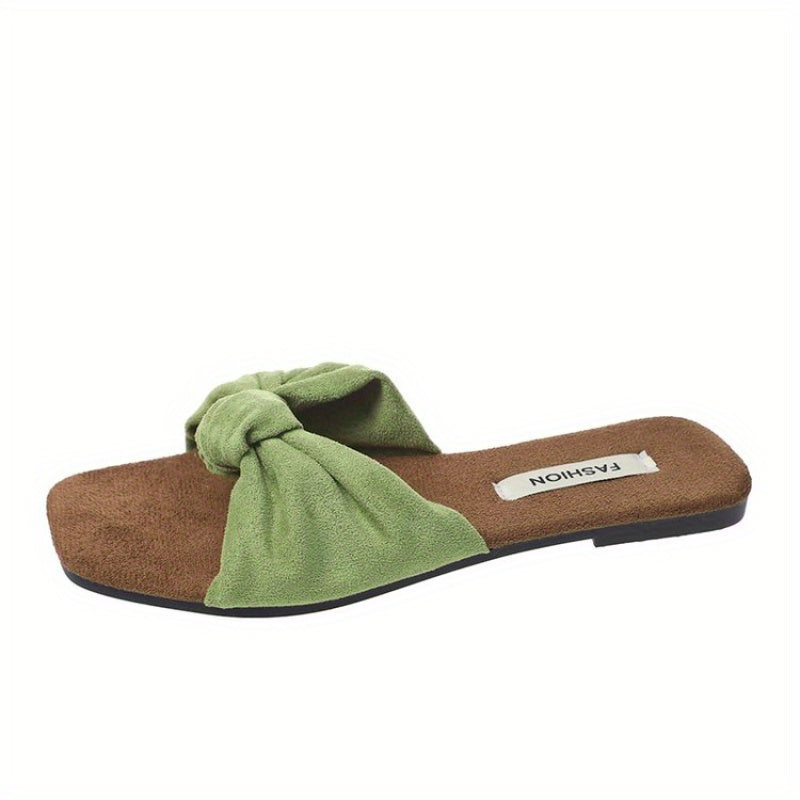 Women's Soft Slip-On House Shoes - Cushioned Sole & Non-Slip Rubber Outsole - All-Season Indoor\u002FOutdoor Slippers in Pastel Pink, Yellow, Black, Blue-Green - Cozy Home & Casual Footwear