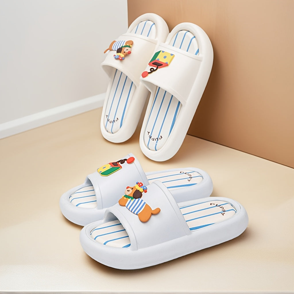 Cartoon Cute Sausage Clown Dog Fashion Simple Trendy Suitable for Four Seasons Soft and Comfortable Daily Indoor Home Couple Leisure Model Can be Give