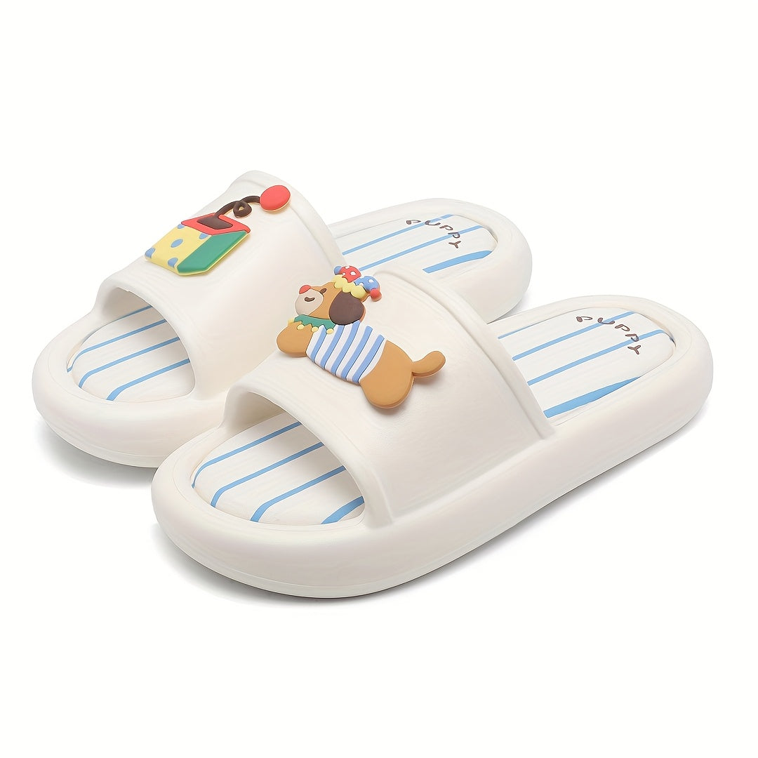 Cartoon Cute Sausage Clown Dog Fashion Simple Trendy Suitable for Four Seasons Soft and Comfortable Daily Indoor Home Couple Leisure Model Can be Give