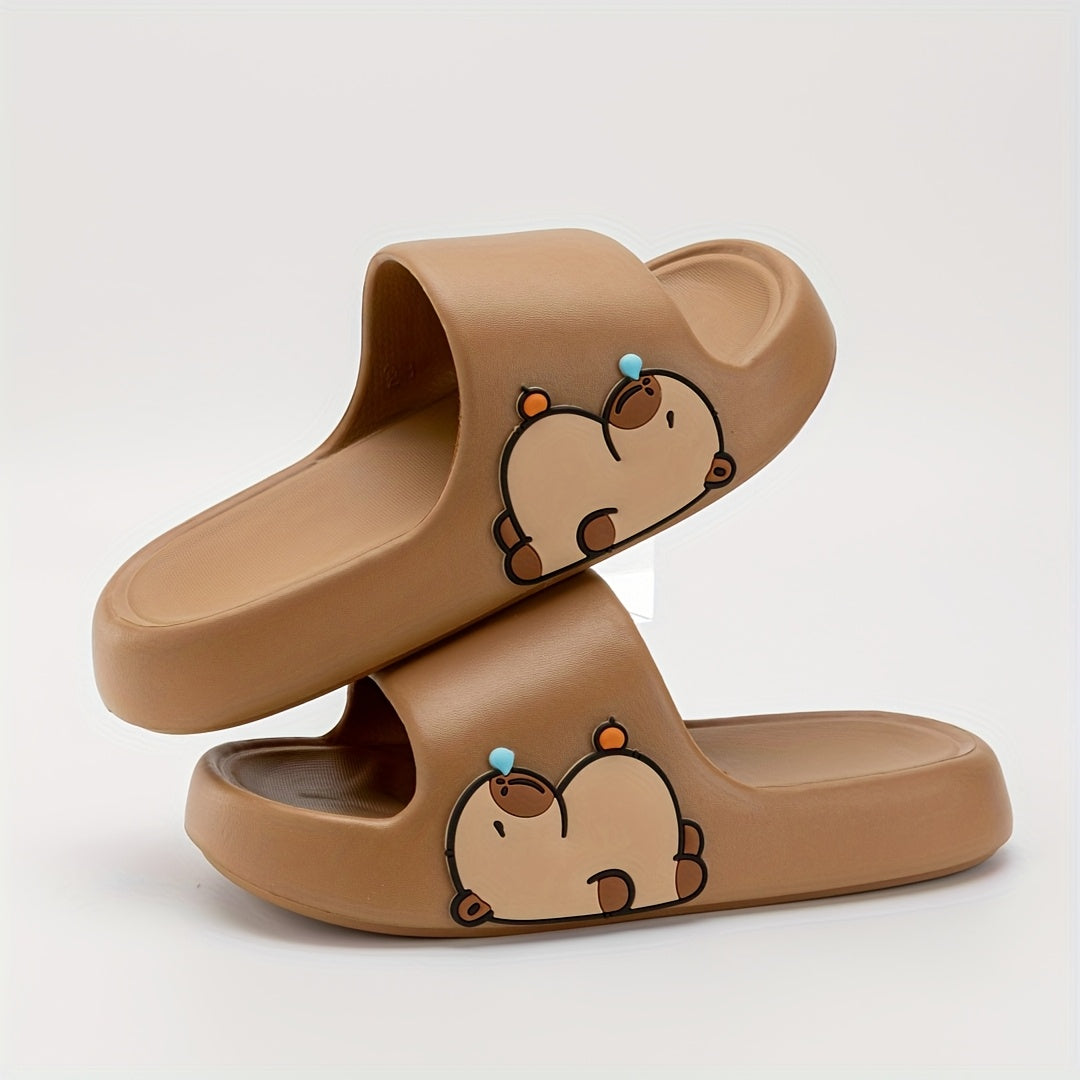 Women's Slip-On House Shoes - Soft Cushioned Sole, Lightweight Indoor Slippers for Home