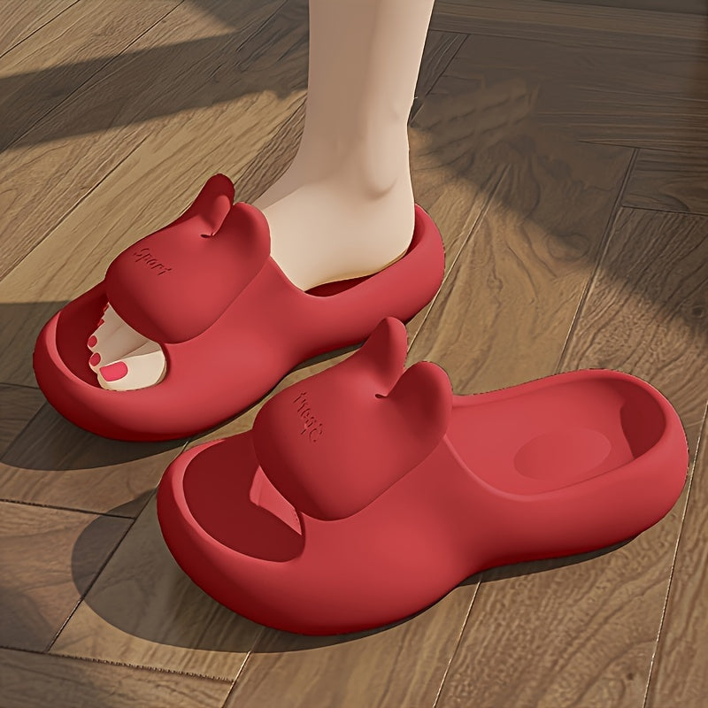 Super Cute Cartoon Bunny Slides For Ladies Indoor And Outdoor Home Slides