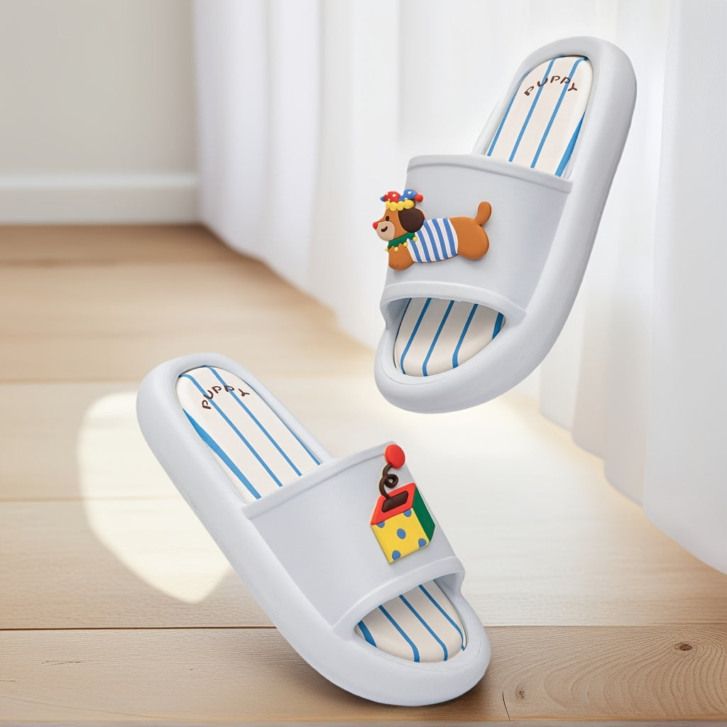 Cartoon Cute Sausage Clown Dog Fashion Simple Trendy Suitable for Four Seasons Soft and Comfortable Daily Indoor Home Couple Leisure Model Can be Give